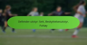 Defender-utstyr: Sett, Beskyttelsesutstyr, Fottøy